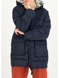 Blutsgeschwister Kurtka pikowana "Cloud Stepper" w kolorze granatowym rozmiar: M. Niebieskie kurtki Blutsgeschwister, m, bez wzorów, z puchu, bez kaptura. Za 287,84 zł.