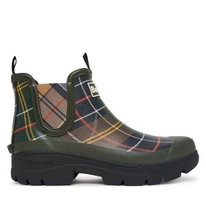 Kalosze Barbour. Zielone kalosze Barbour, bez wzorów. Za 399,99 zł.