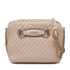 Torebka Guess. Brązowe torebki klasyczne Guess, z aplikacjami, bez dodatków. Za 309,99 zł.