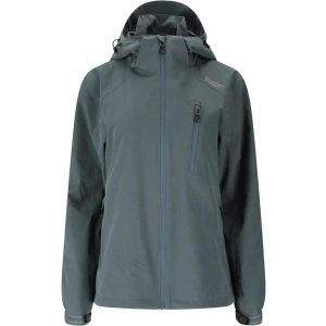 Damska kurtka z kapturem Weather Report Camelia AOP AWG W-PRO 15000. Niebieskie kurtki Weather Report, bez wzorów, z kapturem. Za 458,00 zł.