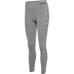 Damskie legginsy bezszwowe Hummel Ci Scrunch. Szare legginsy Hummel, bez wzorów. Za 168,00 zł.