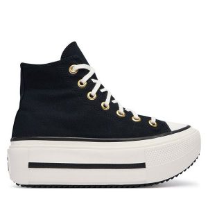 Trampki Converse. Czarne trampki Converse, bez wzorów, bez zapięcia. Za 449,99 zł.