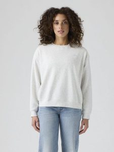 Levi's Bluza w kolorze szaro-białym rozmiar: S. Białe bluzy Levi's®, s, bez wzorów, bez kaptura. Za 110,45 zł.