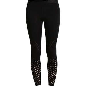 Superdry Legginsy black. Czarne legginsy marki Superdry, z elastanu. W wyprzedaży za 153,30 zł.