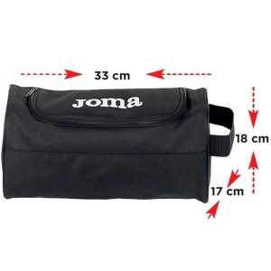 Torba na buty Joma. Czarne torby podróżne i sportowe JOMA, bez wzorów. Za 42,99 zł.