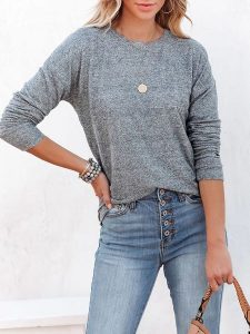 LA Angels Koszulka w kolorze szarym rozmiar: M. Szare bluzki LA Angels, m, bez wzorów, bez kołnierzyka, bez ramiączek. Za 113,36 zł.