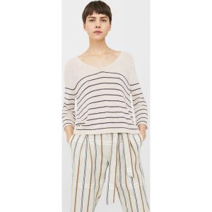 Mango - Sweter. Szare swetry klasyczne marki Mango, z dzianiny. W wyprzedaży za 44,90 zł.
