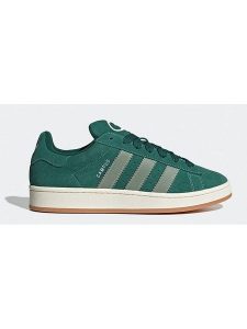 Adidas Skórzane sneakersy "Campus 00s" w kolorze zielonym rozmiar: 42. Zielone trampki ADIDAS, bez wzorów, bez zapięcia. Za 305,92 zł.