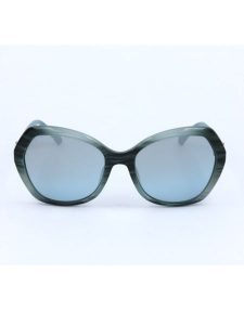 Swarovski Damskie okulary przeciwsłoneczne w kolorze turkusowo-zielonym rozmiar: 55. Zielone okulary przeciwsłoneczne Swarovski. Za 244,95 zł.