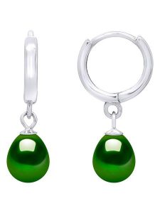 Pearl Addict Srebrne kolczyki-kreole z perłami i cyrkoniami rozmiar: onesize. Białe kolczyki Pearl Addict, z cyrkonią, srebrne. Za 183,95 zł.