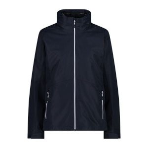 Damska kurtka wodoodporna CMP. Czarne kurtki CMP, m, bez wzorów, bez kaptura. W wyprzedaży za 324,99 zł.