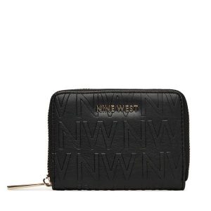 Portfel Nine West. Czarne portfele Nine West, bez wzorów. Za 69,99 zł.