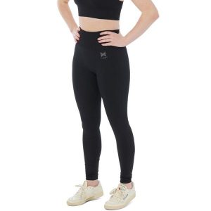 Xtreme Sportswear legginsy sportowe damskie Czarny. Czarne legginsy XTREME SOCKSWEAR, bez wzorów. Za 134,50 zł.