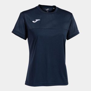 Koszulka tenisowa Joma Montreal. Niebieskie bluzki JOMA, s, bez wzorów, sportowe, bez kołnierzyka, bez ramiączek. W wyprzedaży za 110,80 zł.
