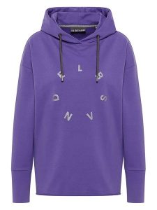 ELBSAND Bluza "Daris" w kolorze fioletowym rozmiar: M. Różowe bluzy ELBSAND, m, bez wzorów, z kapturem. Za 193,24 zł.
