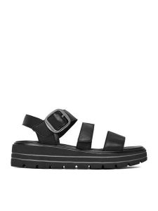 Remonte Sandały CEO-D3N50-00 Czarny. Czarne sandały Remonte, bez wzorów, ze skóry, bez obcasa, na płaskiej podeszwie, bez zapięcia. Za 369,99 zł.