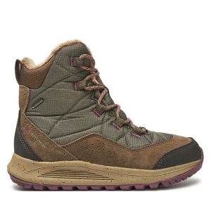 Śniegowce Karrimor. Brązowe buty zimowe KARRIMOR, bez obcasa, bez zapięcia. Za 449,99 zł.