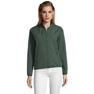 Kurtka Damska Radian Soft Shell. Czerwone kurtki SOL'S, s, bez wzorów, bez kaptura. Za 181,99 zł.