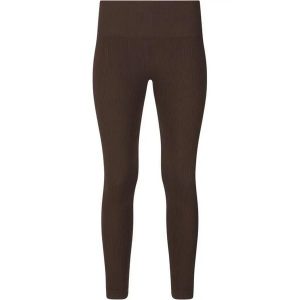 Damskie legginsy Athlecia Cozi. Brązowe legginsy Athlecia, bez wzorów, z materiału. Za 136,00 zł.