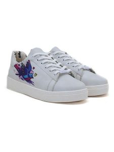 Goby Sneakersy w kolorze kremowym rozmiar: 37. Brązowe trampki Goby, bez wzorów, bez zapięcia. Za 260,99 zł.