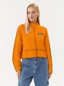 Ellesse Bluzka Vetro SGP15937 Pomarańczowy Oversize. Brązowe bluzki Ellesse, bez wzorów, z bawełny, bez kołnierzyka, bez ramiączek. Za 259,99 zł.