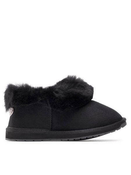 EMU Australia Śniegowce Platinum Mintaro WP11850 Czarny. Czarne buty zimowe EMU Australia, ze skóry, bez obcasa, bez zapięcia. Za 428,39 zł.