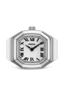 Fossil Zegarek Watch Ring ES5482 Srebrny. Szare, analogowe zegarki Fossil. Za 589,99 zł.