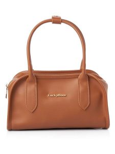 Lucky Bees Torebka w kolorze jasnobrązowym - 28 x 16 x 11 cm rozmiar: onesize. Brązowe torebki klasyczne Lucky Bees, bez wzorów, z materiału, bez dodatków. Za 121,80 zł.