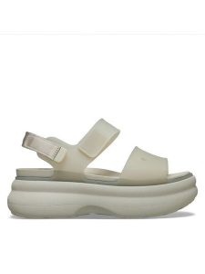 Crocs Sandały Soho Sandal 212651 Szary. Szare sandały Crocs, bez wzorów, z tworzywa sztucznego, bez obcasa, na płaskiej podeszwie, bez zapięcia. Za 249,99 zł.