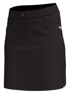 Halti Funkcyjne spódnico-szorty "Pallas Cool" w kolorze czarnym rozmiar: 36. Czarne spodenki sportowe HALTI, bez wzorów, z materiału, outdoorowe. Za 162,49 zł.