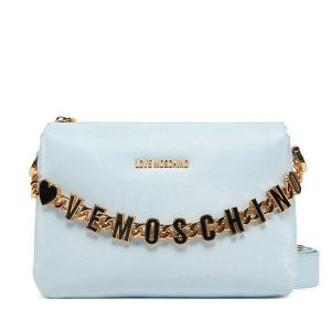 Torebka LOVE MOSCHINO. Niebieskie torebki klasyczne LOVE MOSCHINO, bez wzorów, bez dodatków. Za 659,99 zł.
