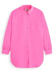 Scotch & Soda Koszula w kolorze różowym rozmiar: 38. Różowe koszule Scotch & Soda, bez wzorów, z bawełny, bez kołnierzyka, bez ramiączek. Za 127,35 zł.