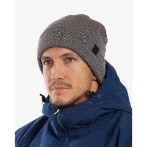 Czapka zimowa Kilpi REFLEC-U. Szare czapki Kilpi, bez wzorów, z wełny, sportowe. Za 91,56 zł.