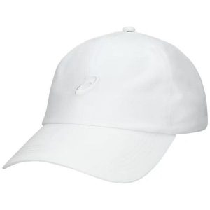 Czapka z daszkiem Asics Essential Running. Czarne czapki ASICS, bez wzorów, sportowe. Za 99,00 zł.