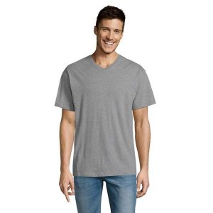 Koszulka Unisex Dla Dorosłych Victory Z Dekoltem W Szpic. Szare bluzki SOL'S, xl, bez wzorów, sportowe, bez kołnierzyka, bez ramiączek. Za 43,99 zł.