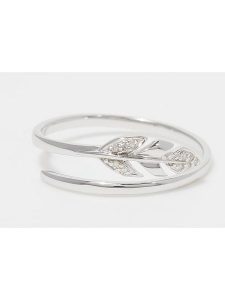 DIAMANTA Złoty pierścionek "Susan" z diamentami rozmiar: 58. Szare pierścionki DIAMANTA, z diamentem, złote. Za 614,96 zł.