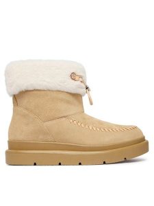 Guess Śniegowce FLFKEN LEA10 Beżowy. Brązowe buty zimowe Guess, ze skóry, bez obcasa, bez zapięcia. Za 714,99 zł.