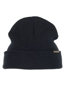 Roadsign Czapka w kolorze czarnym rozmiar: onesize. Czarne czapki Roadsign, bez wzorów, prążkowane. Za 26,99 zł.