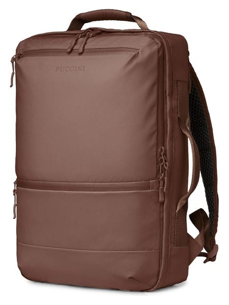 Puccini Plecak "Jetzy" w kolorze brązowym - 46 x 31 x 15 cm rozmiar: onesize. Brązowe plecaki Puccini. Za 196,24 zł.