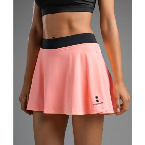 Spódnico-szorty Damskie do Tenisa/Padla Elegance. Brązowe spódnice NORDICDOTS, bez wzorów, sportowe. W wyprzedaży za 161,00 zł.