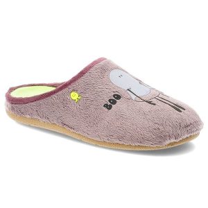 Różowe Kapcie Gioseppo - Hot Potatoes Wygodne Domowe Obuwie Damskie. Czerwone kapcie Hot Potatoes by Gioseppo, bez wzorów. Za 179,00 zł.