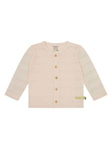 Loud + proud Kardigan w kolorze beżowym rozmiar: 110/116. Brązowe kardigany z bawełny. Za 78,47 zł.