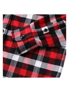 Woolrich Koszula w kolorze czerwono-czarno-białym rozmiar: L. Czarne koszule Woolrich, l, bez wzorów, z bawełny, bez kołnierzyka, bez ramiączek. Za 219,60 zł.