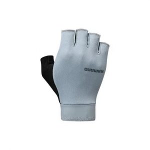 Krótkie rękawice Shimano Explorer Gel. Szare rękawiczki Shimano, bez wzorów. Za 237,00 zł.