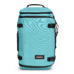 Torba sportowa konwertowalna z kieszonką Eastpak Carry. Niebieskie torby podróżne i sportowe Eastpak, bez wzorów, z materiału. Za 271,50 zł.