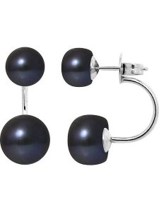 Pearline Kolczyki-wkrętki z perłami w kolorze tahiti rozmiar: onesize. Czarne kolczyki Pearline, z perłą. Za 208,99 zł.