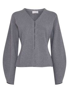 MOSS COPENHAGEN Kardigan w kolorze szarym rozmiar: M/L. Szare kardigany Moss Copenhagen. Za 179,95 zł.