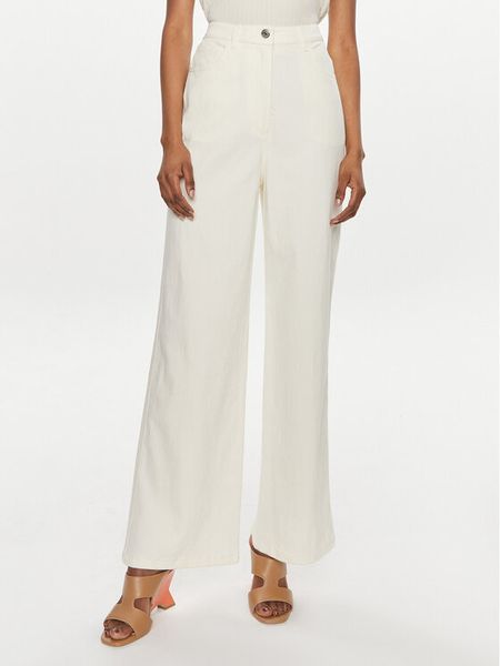 Samsøe Samsøe Jeansy Sashelly F24100025 Écru Wide Leg. Jeansy Samsøe & Samsøe, bez wzorów, z bawełny. Za 459,99 zł.