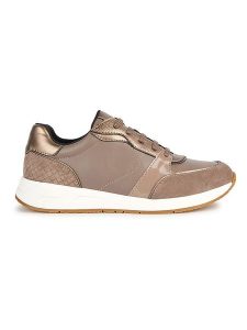 Geox Sneakersy "Bulmya" w kolorze jasnobrązowym rozmiar: 41. Brązowe trampki Geox, bez wzorów, z materiału, bez zapięcia. Za 265,45 zł.