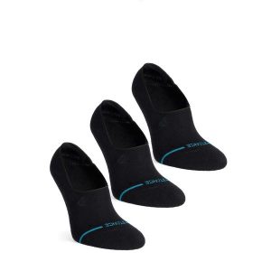 Skarpety turystyczne Stance Icon No Show 3 Pack. Czarne skarpetki Stance, bez wzorów. Za 104,99 zł.